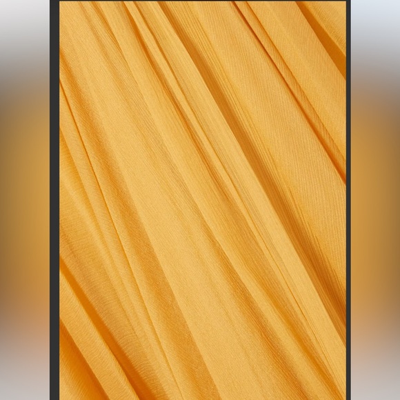 Maria Lucia Hohan yellow marigold Kamille silk dress - Picture 5 of 16